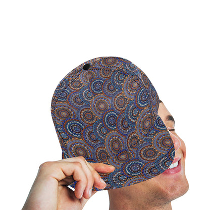 Mandala Boho Chic Design Print Snapback Cap