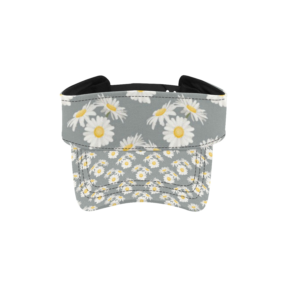 Daisy Pattern Print Design DS09 Unisex Sun Visor