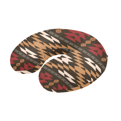 Native Pattern Print Design A02 U-Shaped Travel Neck Pillow