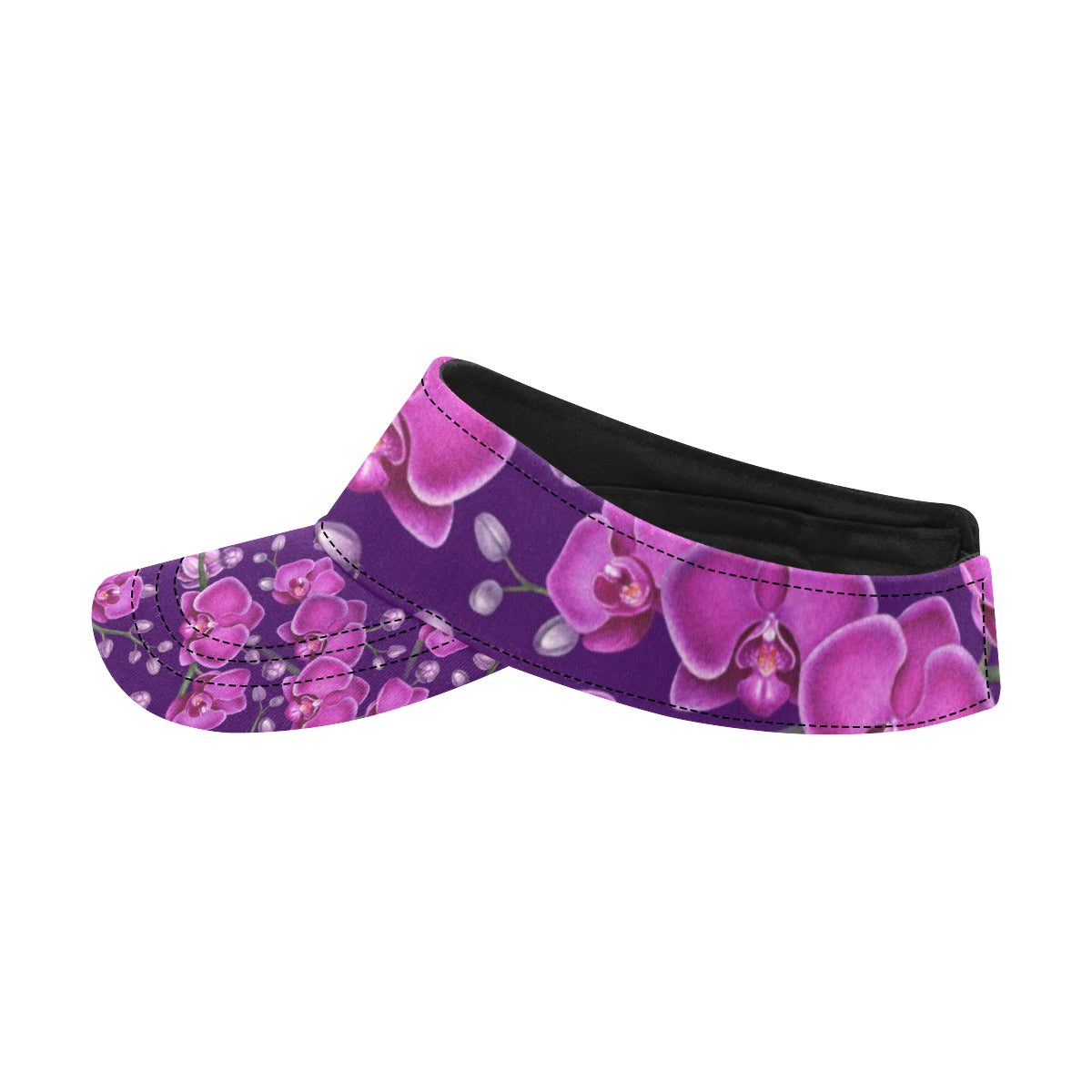 Orchid Pattern Print Design A03 Unisex Sun Visor