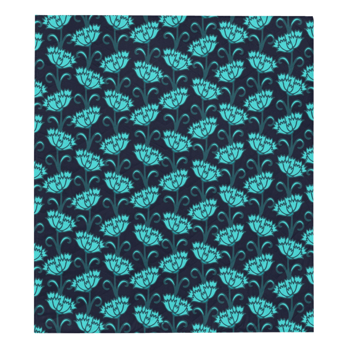 Carnations Pattern Print Design CN06 Premium Quilt