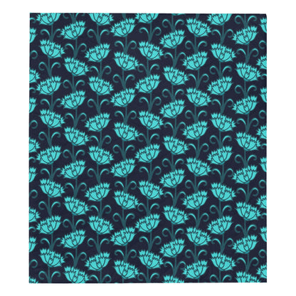 Carnations Pattern Print Design CN06 Premium Quilt
