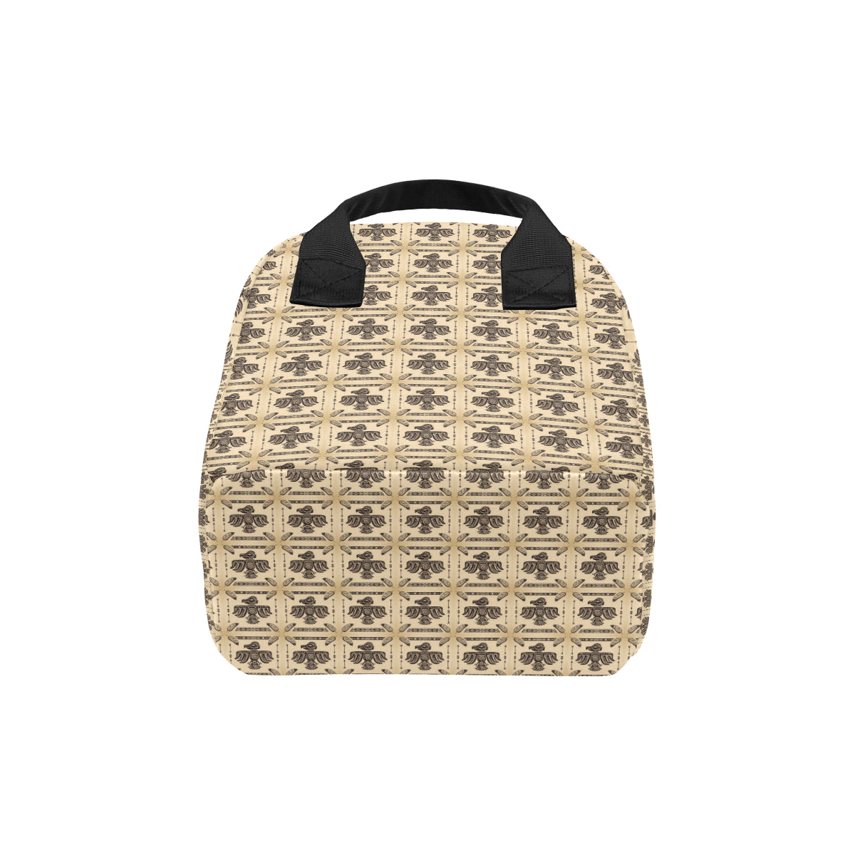 Native American Themed Design Print Insulated Lunch Bag