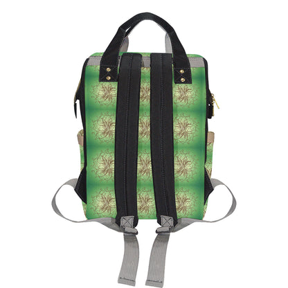Celtic Pattern Print Design 05 Diaper Bag Backpack