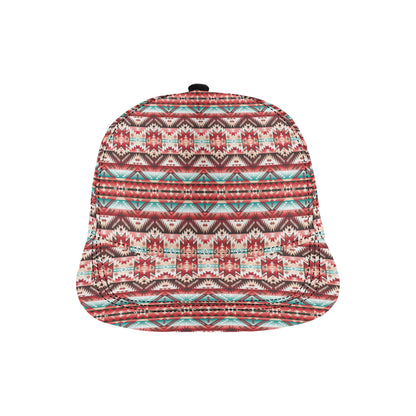 Aztec Western Style Print Pattern Snapback Cap