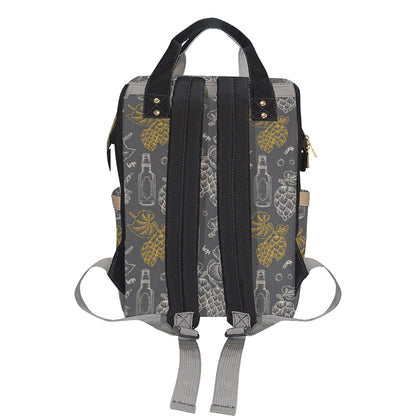 Hope Pattern Print Design 01 Diaper Bag Backpack