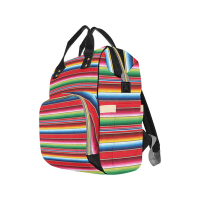 Serape Pattern Diaper Bag Backpack