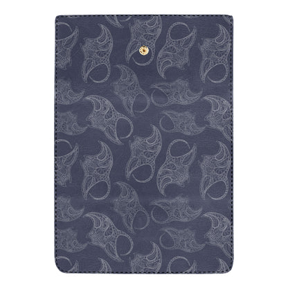 Manta Ray Pattern Print Design 01 Women's Trifold Wallet