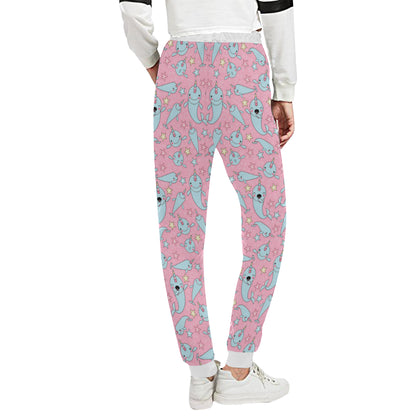 Narwhal Cartoon Cute Print Unisex Sweatpants
