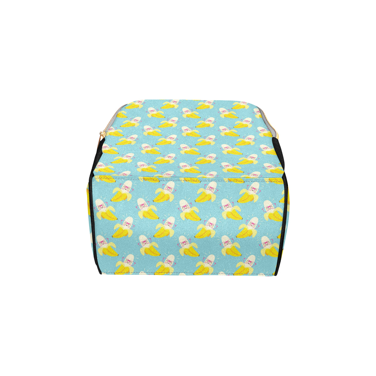 Banana Pattern Print Design BA07 Diaper Bag Backpack