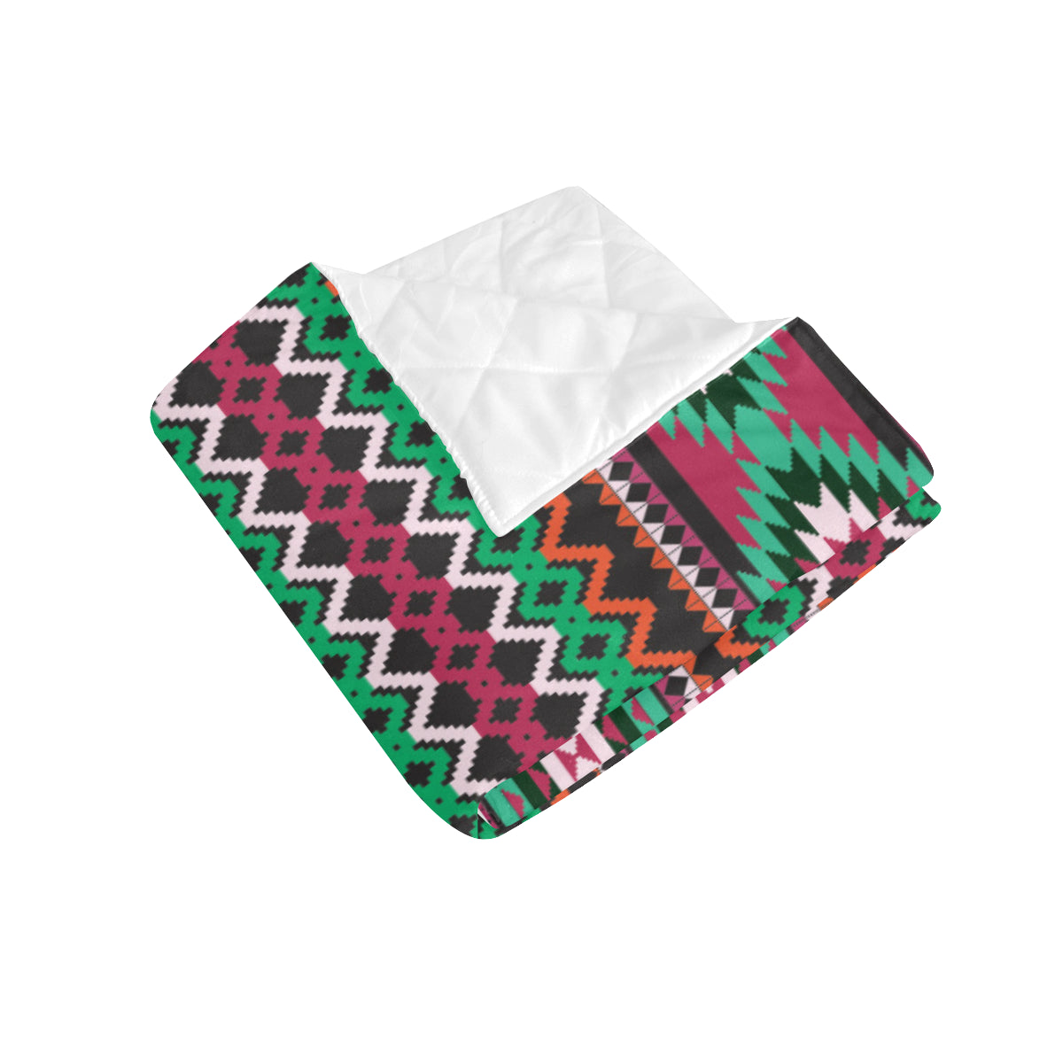 Mexican Pattern Print Design 01 Premium Quilt