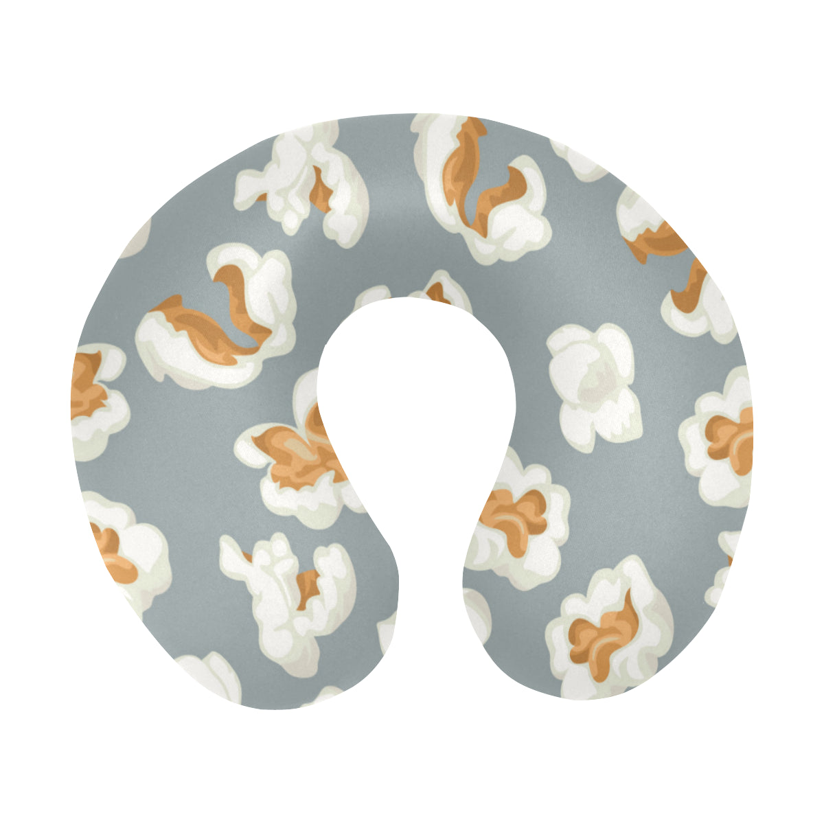 Popcorn Pattern Print Design A05 U-Shaped Travel Neck Pillow