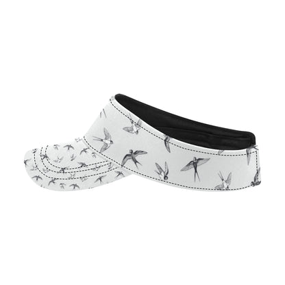 Swallow Bird Pattern Print Design 04 Unisex Sun Visor