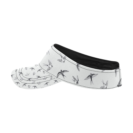 Swallow Bird Pattern Print Design 04 Unisex Sun Visor