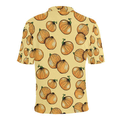 Onion Pattern Print Design A04 Men Polo Shirt