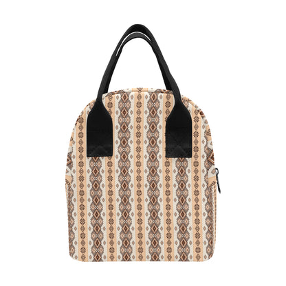 Native Classic Pattern Print Insulated Lunch Bag
