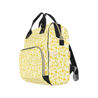 Bone cancer Pattern Print Design 01 Diaper Bag Backpack