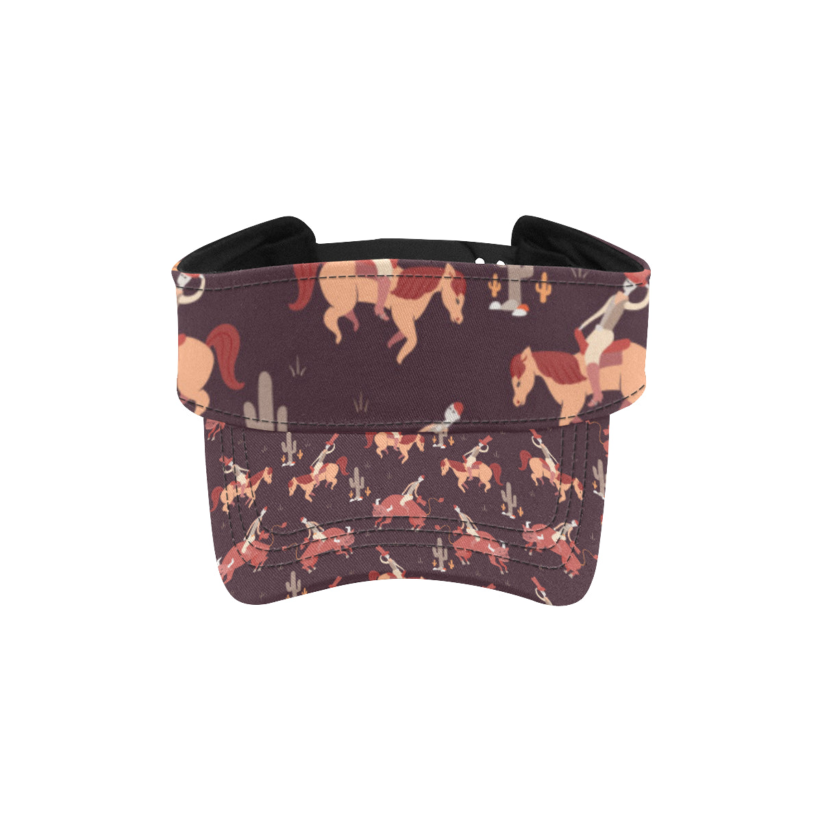 Rodeo Pattern Print Design A01 Unisex Sun Visor