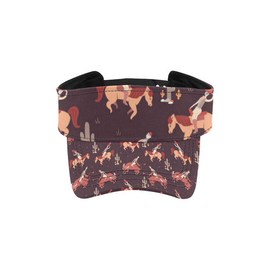 Rodeo Pattern Print Design A01 Unisex Sun Visor