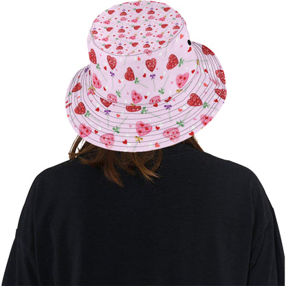 Lollipop Pattern Print Design LL07 Unisex Bucket Hat