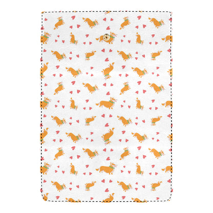 Cardigan Welsh Corgis Pattern Print Design 04 Women's Trifold Wallet