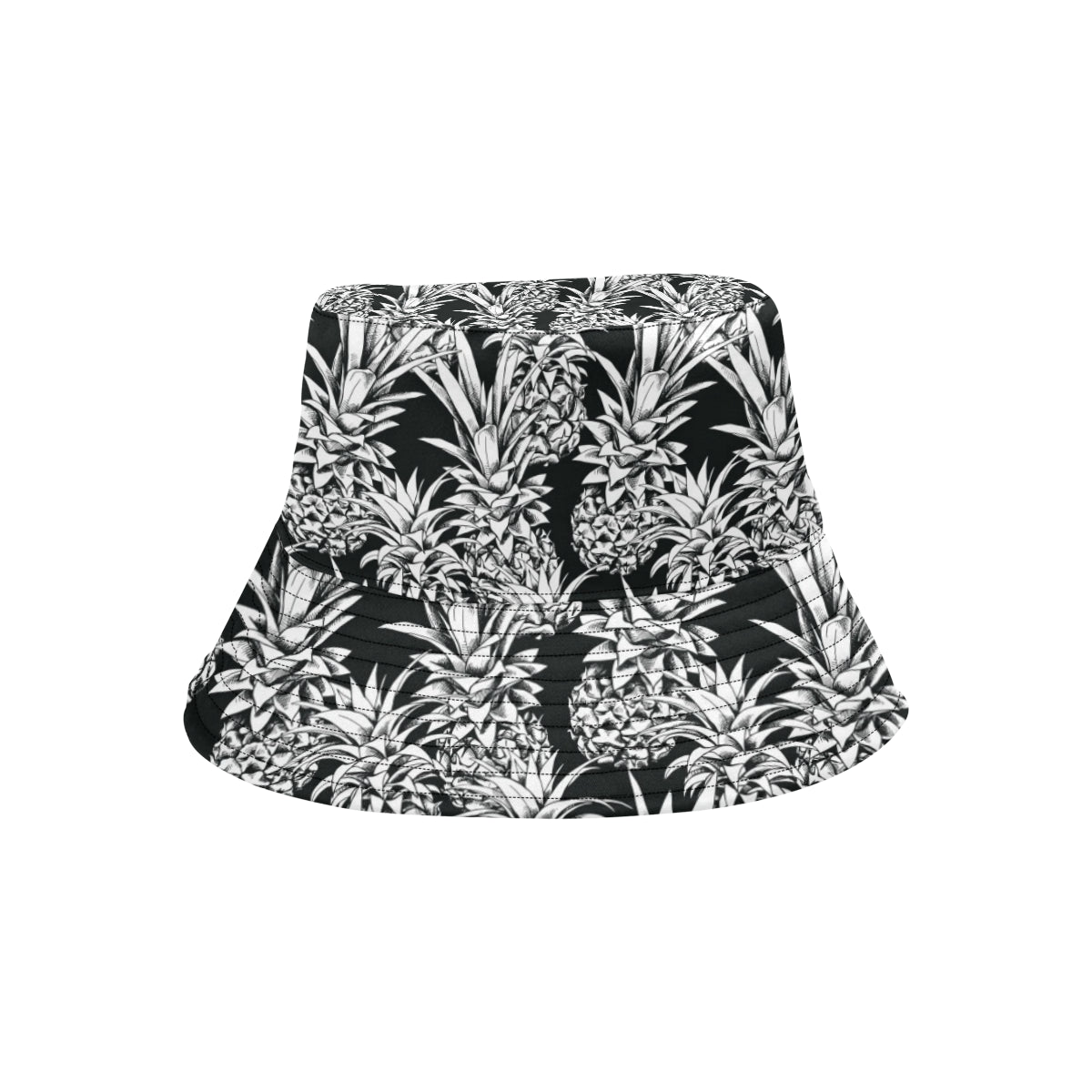 Pineapple Pattern Print Design PP08 Unisex Bucket Hat