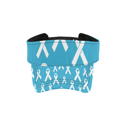 Liver cancer Pattern Print Design 01 Unisex Sun Visor