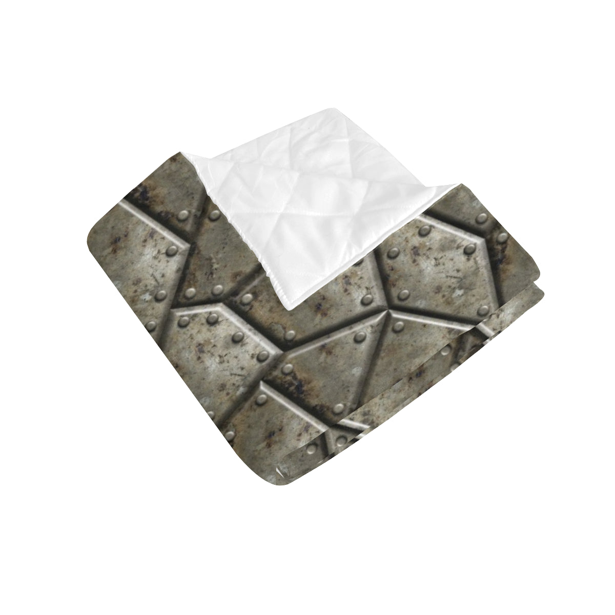 Armor Pattern Print Design 01 Premium Quilt