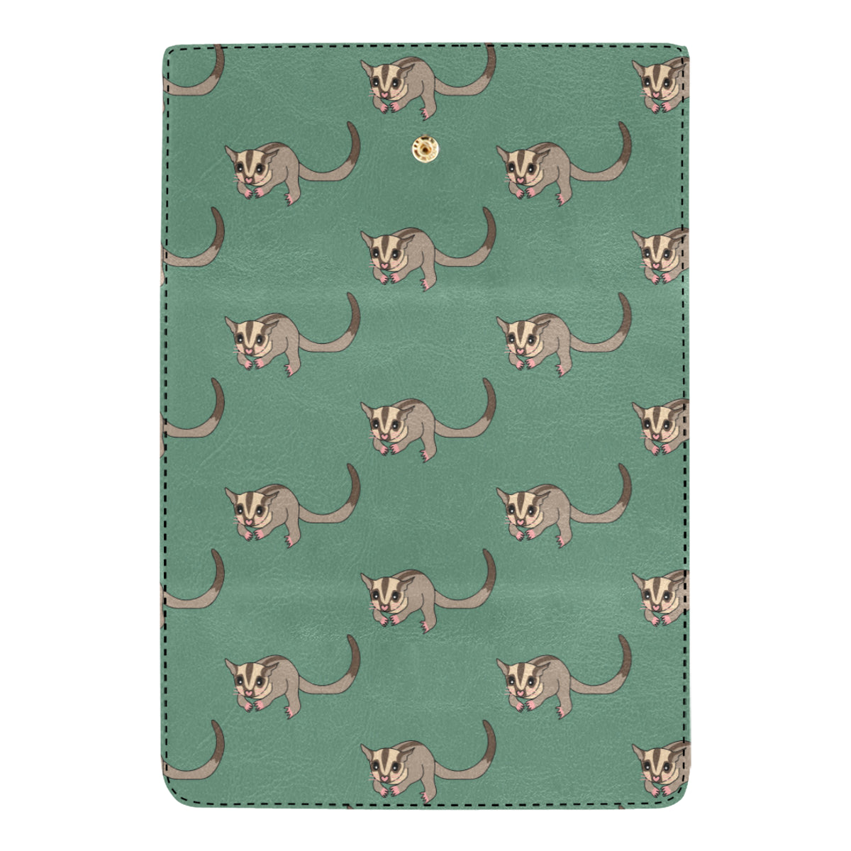 Sugar Glider Pattern Print Design 01 Women's Trifold Wallet