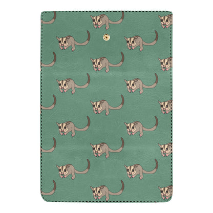 Sugar Glider Pattern Print Design 01 Women's Trifold Wallet