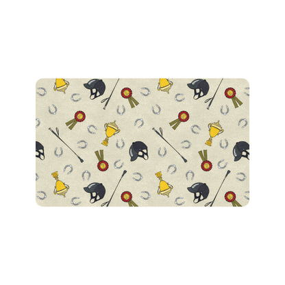 Equestrian Horseshoe Equipment Rubber Doormat