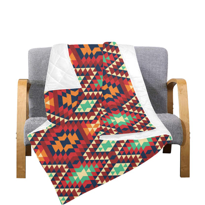 Native Pattern Print Design A07 Premium Quilt
