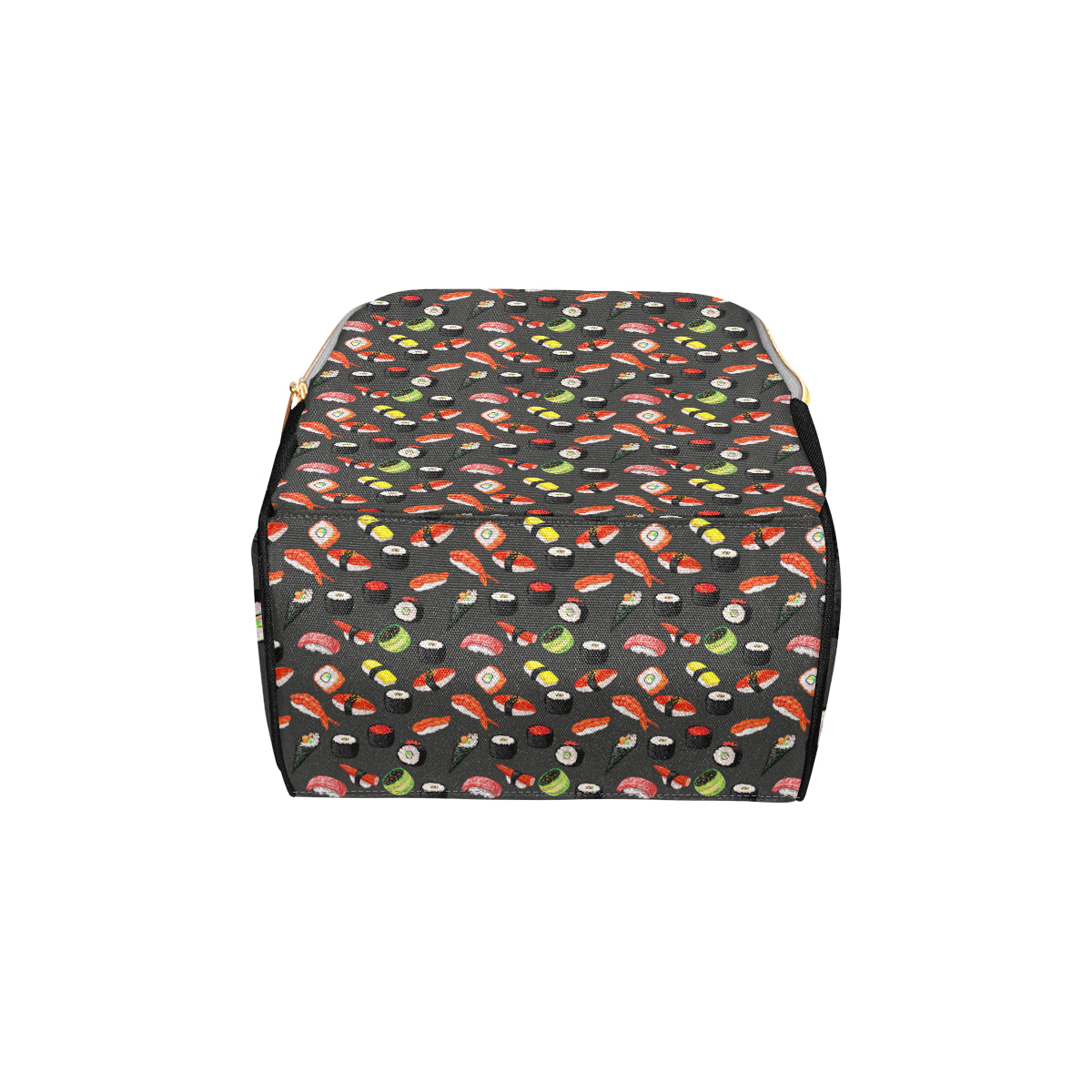 Sushi Design Print Diaper Bag Backpack