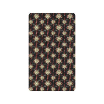 Zodiac Leo Pattern Design Print Rubber Doormat