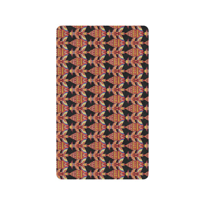 Totem Pole Print Rubber Doormat