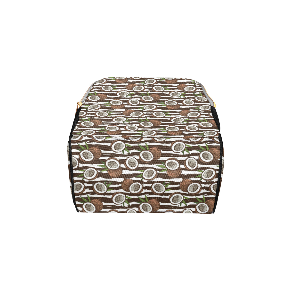 Coconut Pattern Print Design CN04 Diaper Bag Backpack