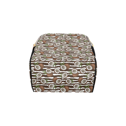 Coconut Pattern Print Design CN04 Diaper Bag Backpack