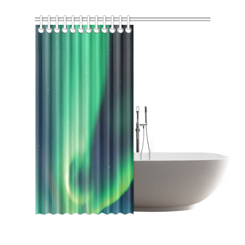 Aurora Borealis Pattern Print Design 04 Shower Curtain