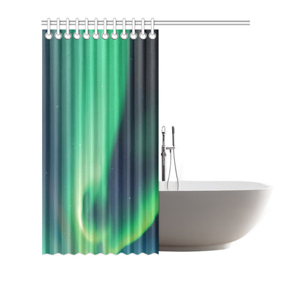 Aurora Borealis Pattern Print Design 04 Shower Curtain