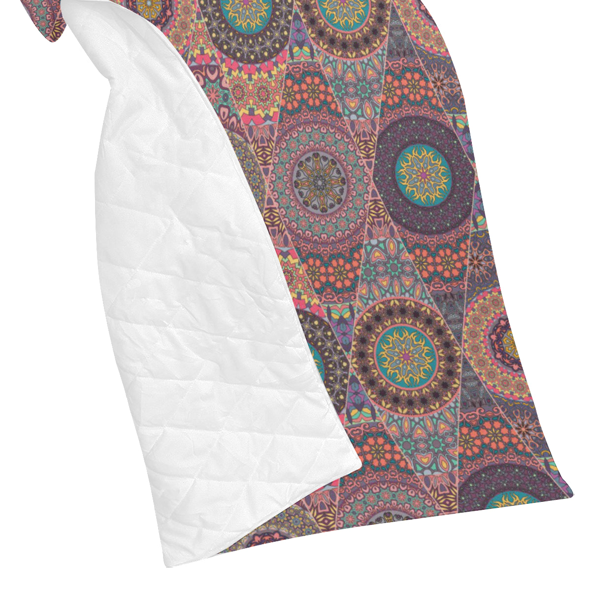 Bohemian Pattern Print Design 07 Premium Quilt