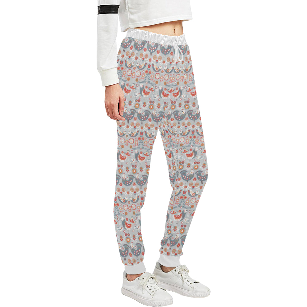 Swedish Nordic Design Print Unisex Sweatpants