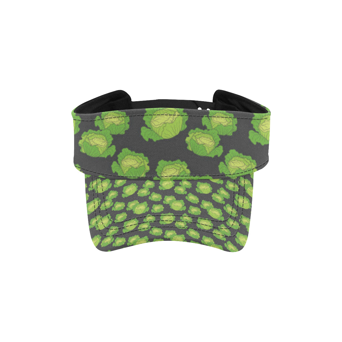 Cabbage Pattern Print Design 01 Unisex Sun Visor