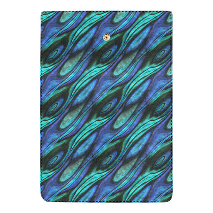 Abalone Pattern Print Design 03 Women's Trifold Wallet