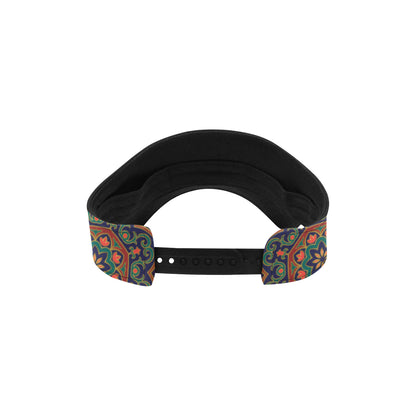 Medallion Pattern Print Design 03 Unisex Sun Visor
