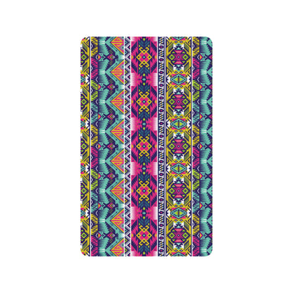 Indian Navajo Color Themed Design Print Rubber Doormat
