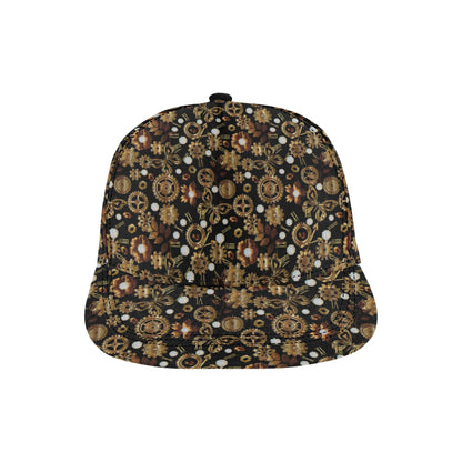 Steampunk Butterfly Design Themed Print Snapback Cap