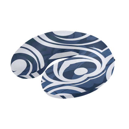 Maori Pattern Print Design 01 U-Shaped Travel Neck Pillow