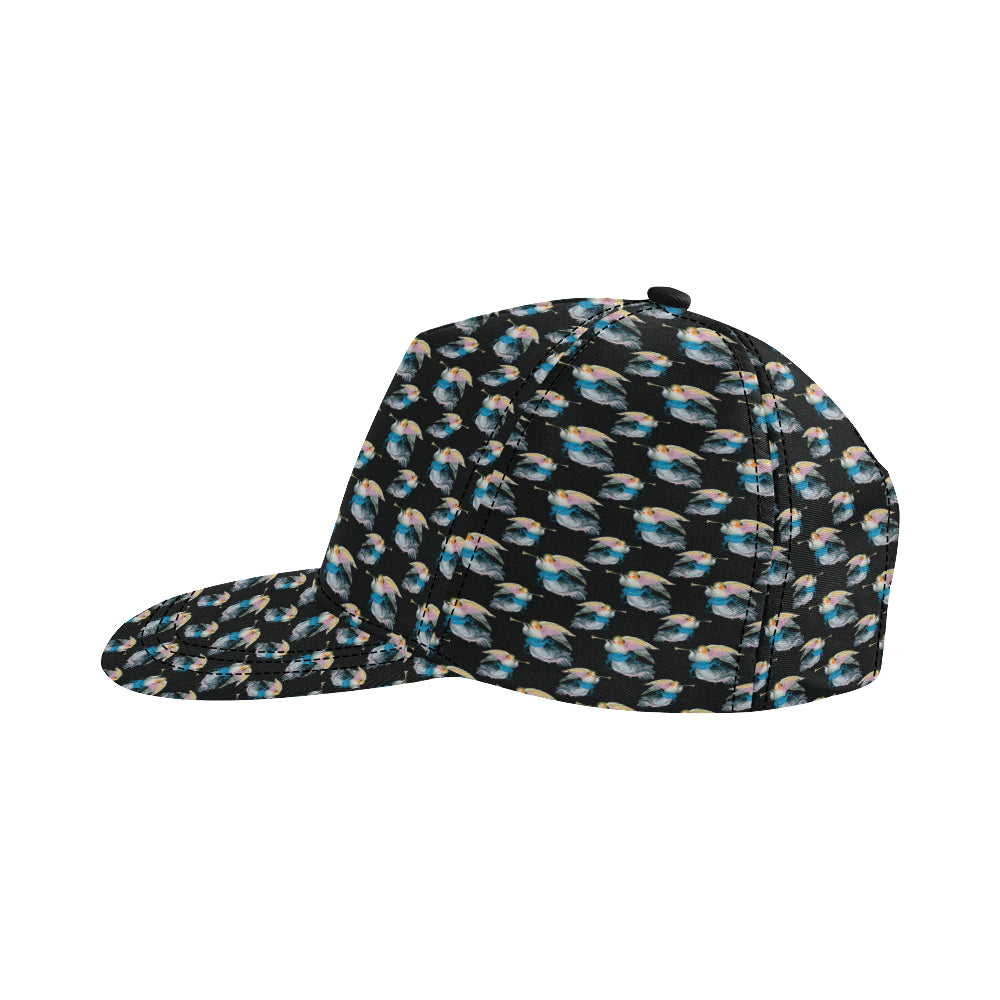 Angel with Wings Beautiful Design Print Snapback Cap