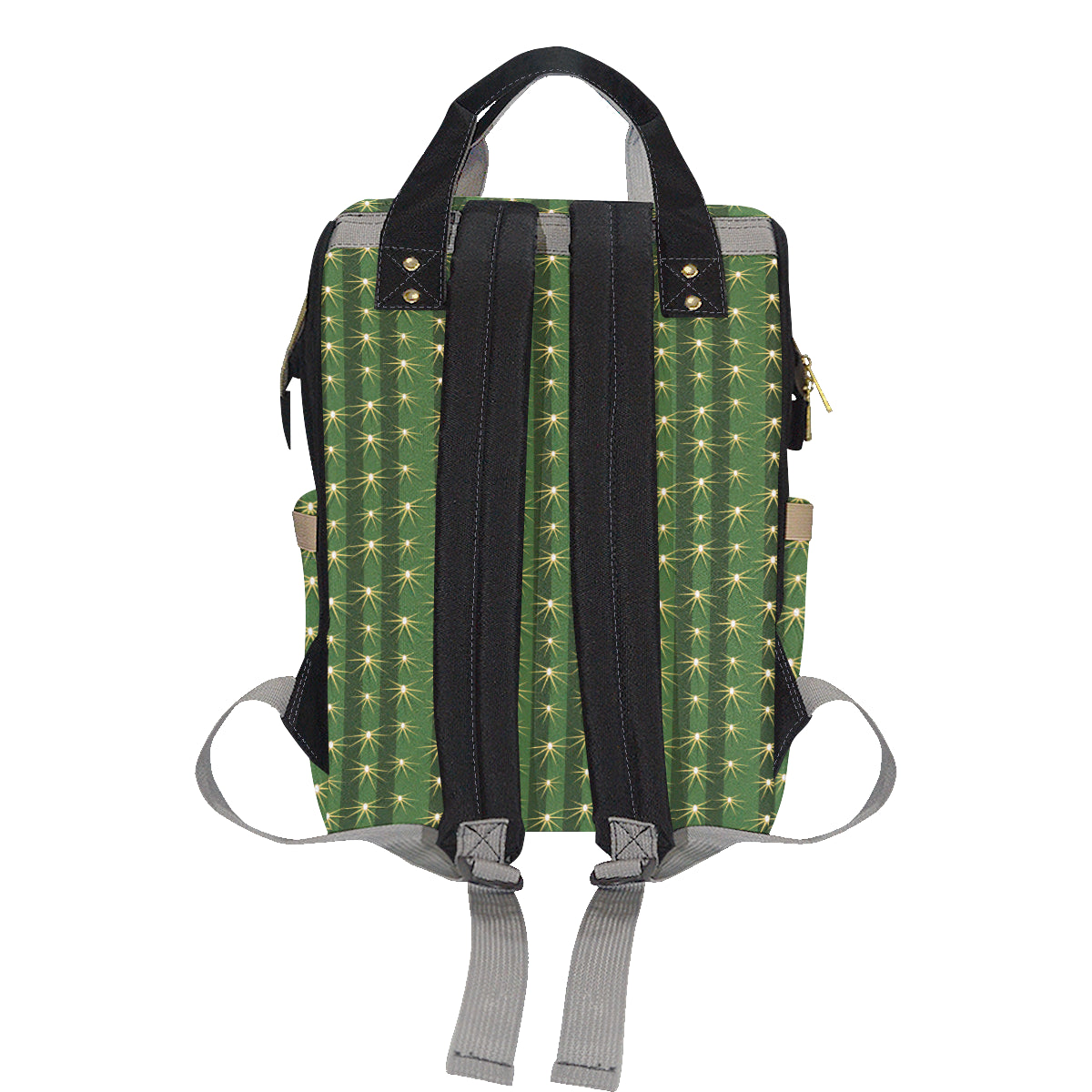 Cactus Skin Print Pattern Diaper Bag Backpack