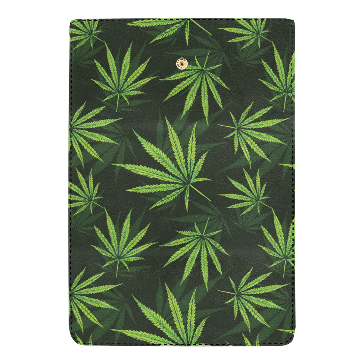 Pot Leaf Pattern Print Design A03 Women's Trifold Wallet